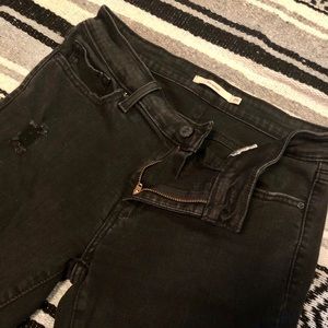Levi’s 711 Black Jeans
